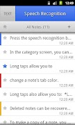 ListNote Speech-to-Text Notes ภาพหน้าจอ 1