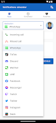 Notifications Simulator syot layar 1