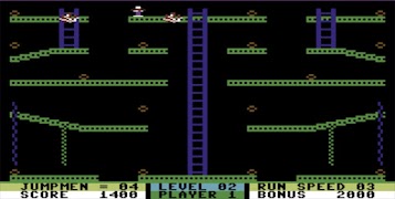 C64 Jumpman Junior screenshot 4