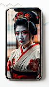 برنامهنما Geisha HD Wallpapers عکس از صفحه