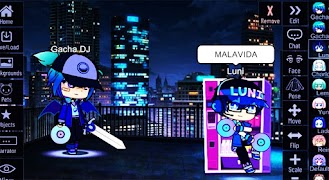 Gacha Neon Club Game Fake Call poster