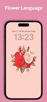 Flower language Idea Wallpaper ポスター