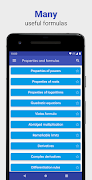 All Formulas — Free Math Formu تصوير الشاشة 1