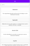 Civil Engineering Dictionary screenshot 1