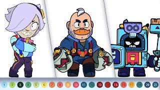 Coloring for Brawl Stars スクリーンショット 7