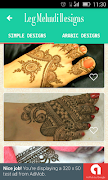 2 Schermata Stylish New Mehndi Designs 2017
