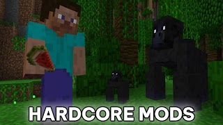 برنامه‌نما Hardcore Mod Minecraft PE عکس از صفحه