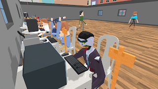 Internet Cafe Low Poly screenshot 2