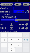 Restaurant Tip Split Calc Pro poster