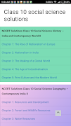 Class 10 s.s solution स्क्रीनशॉट 3