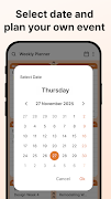 Weekly planner screenshot 2