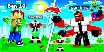 Mod Ben 10  For Minecraft imagem de tela 1