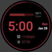 Simple Digital Watch Face screenshot 5
