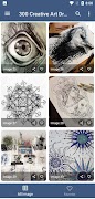 300 Creative Art Drawing Ideas captura de pantalla 6