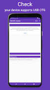 USB OTG checker پوسٹر