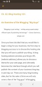 Blogging Course 截圖 3
