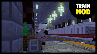 Train Mod Minecraft PE - MCPE screenshot 1