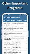 Python Pattern Programs スクリーンショット 5