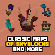 Cartes Skyblock: Minecraft PE capture d'écran 1
