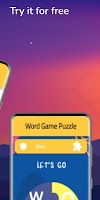 Word puzzle game: animal, fruit & countries تصوير الشاشة 1