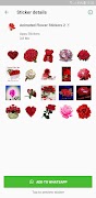 Animated Flower Stickers screenshot 2