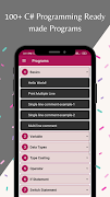 برنامه‌نما Learn C# عکس از صفحه