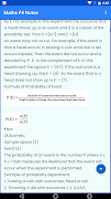 1 Schermata Mathematics form 1 to 4 notes