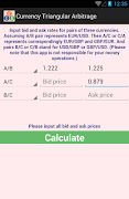 Currency Triangular Arbitrage screenshot 1