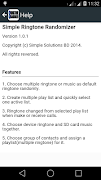 Simple Ringtone Randomizer ภาพหน้าจอ 6