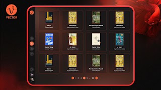 برنامه‌نما Vector عکس از صفحه