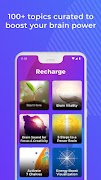 Brain Recharge تصوير الشاشة 2