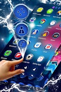 Launcher Theme Blue capture d'écran 3