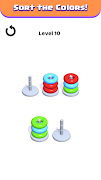 Hoop Stack Puzzle 截图 1