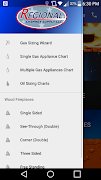 Chimney Liner Sizing Guide captura de pantalla 1
