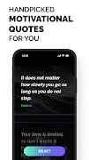 برنامه‌نما MOTIVE : Daily Quotes & Alarm عکس از صفحه