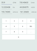 Flow Units Converter capture d'écran 1