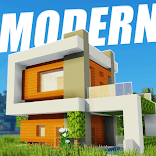 ”Map Modern House for Minecraft