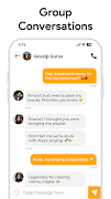برنامه‌نما Messages - SMS Messenger عکس از صفحه