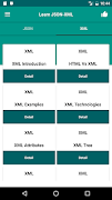 JSON - XML Tutorial ภาพหน้าจอ 2