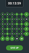 Binary Grid - Brain Math Game captura de pantalla 1