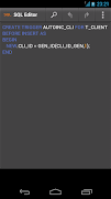 1 Schermata SQL Editor