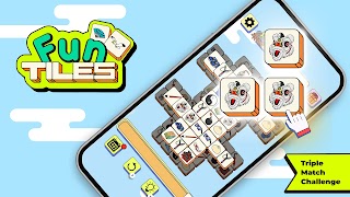 Fun Tiles: Tile Matching Games syot layar 6