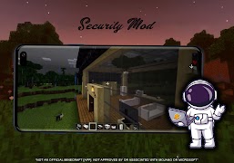 Security Mod For Mcpe 截圖 1