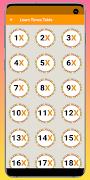 Times Table Ekran Görüntüsü 1