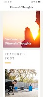 Fitness in Thoughts poster