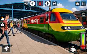 Train Game-Train Simulator 3d screenshot 2