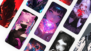 Anime Dark Wallpaper poster