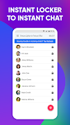 Instant Locker to Instant Chat پوسٹر