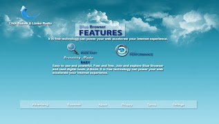 Blue Browser Lite imagem de tela 4