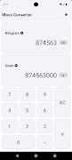 Mass Converter screenshot 2